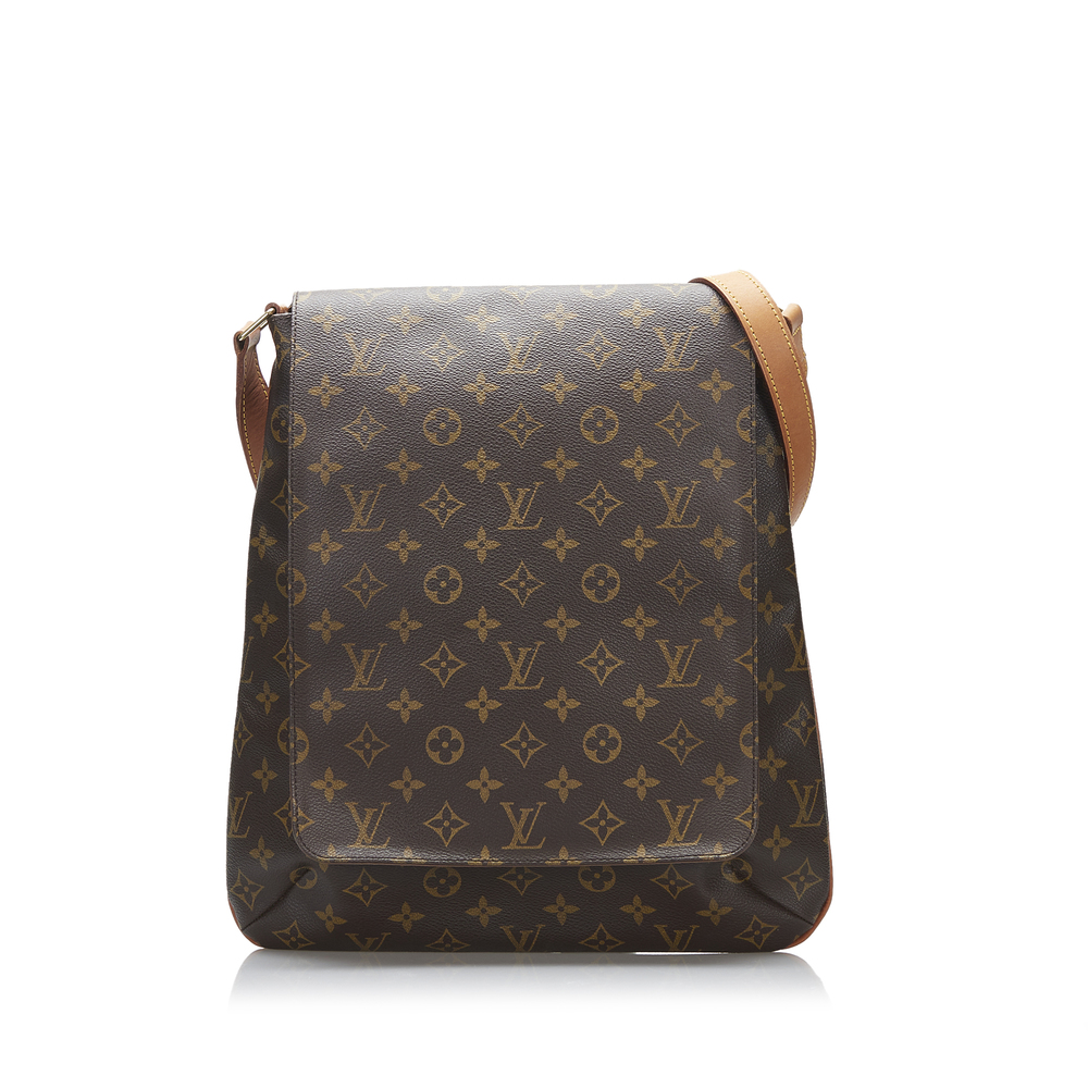 Louis Vuitton Brown Monogram Shoulder Bag
